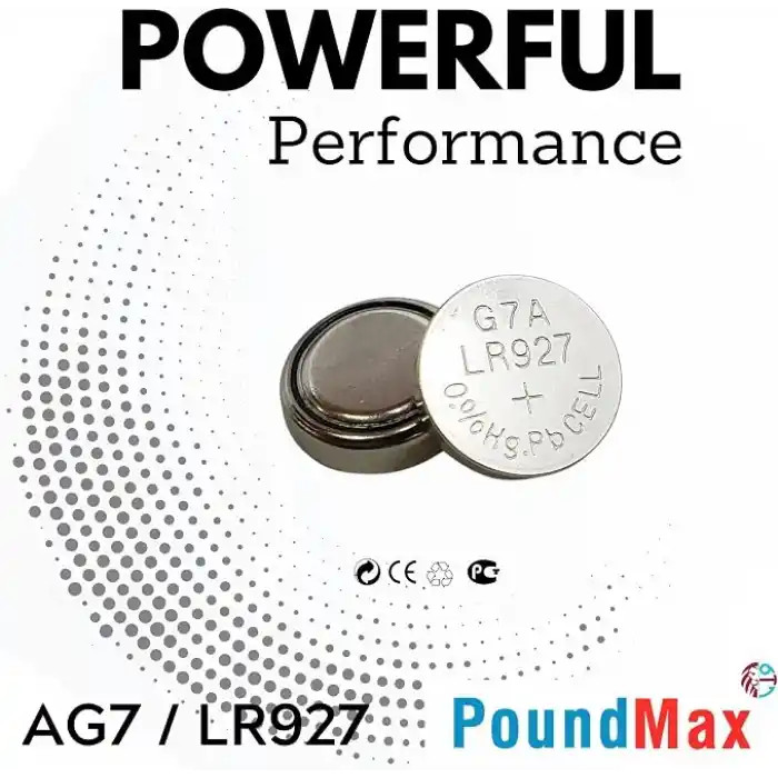10x AG7, LR57, LR927, 395 1,5V Alkalin Pil Düğme Hücreleri, SR927, SR927W Saat oyuncakları, küçük elektronik cihazlar, saatler, araba anahtarları, uzaktan kumandalar, teraziler için