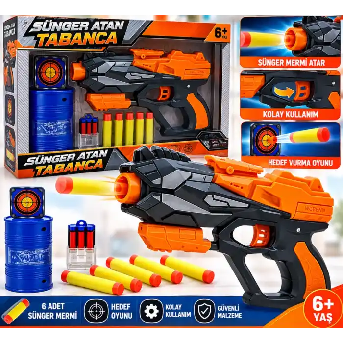 Sünger Atan Tabanca 999-38 1 Adet