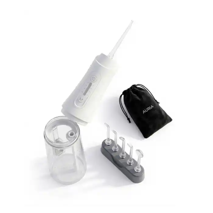 Şarjlı Ağız Duşu Beyaz 320 ml 5 Başlık ile