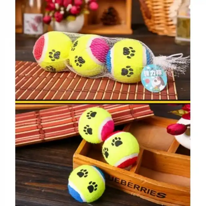 Eğlenceli Köpek Eğitim Topu 6,5 Cm - At Getir