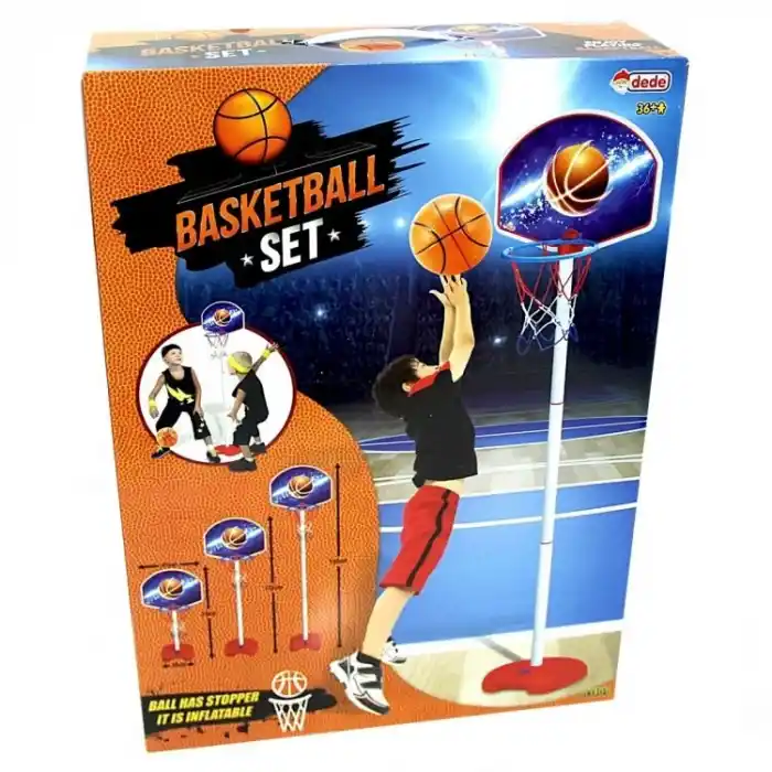 Eğlenceli Basketbol Seti 1 Adet Bahçe ve Spor Alanları İçin