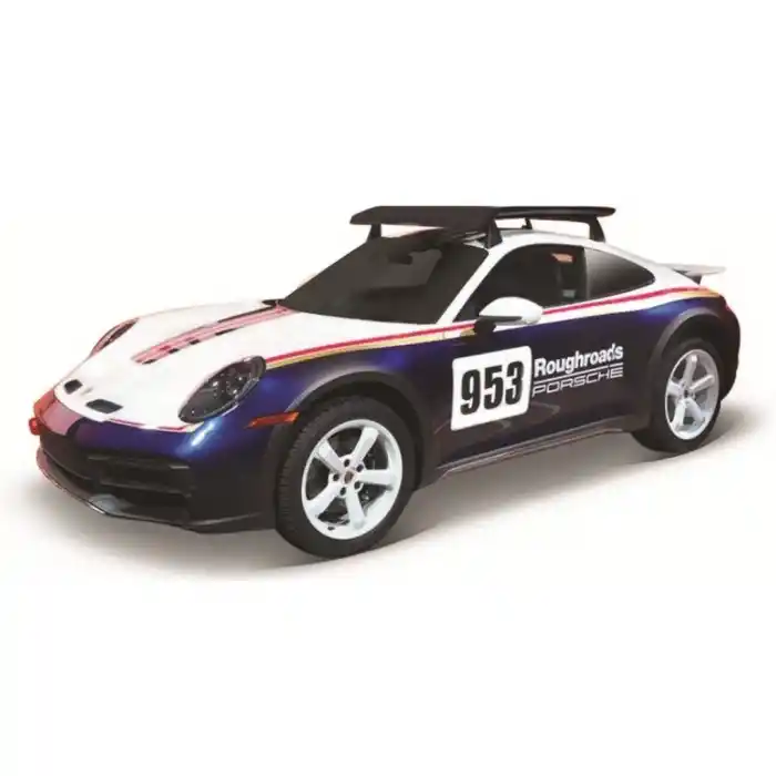 Racing Tasarımlı Bburago Porsche 911 Dakar 1:24