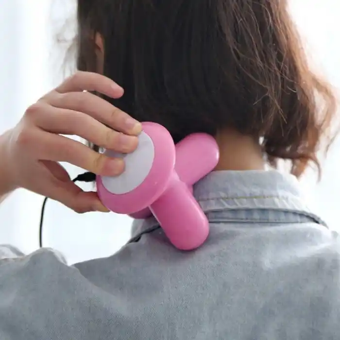 Ergonomik USB Şarjlı Mini El Masaj Aleti ile Rahatlatıcı Deneyim