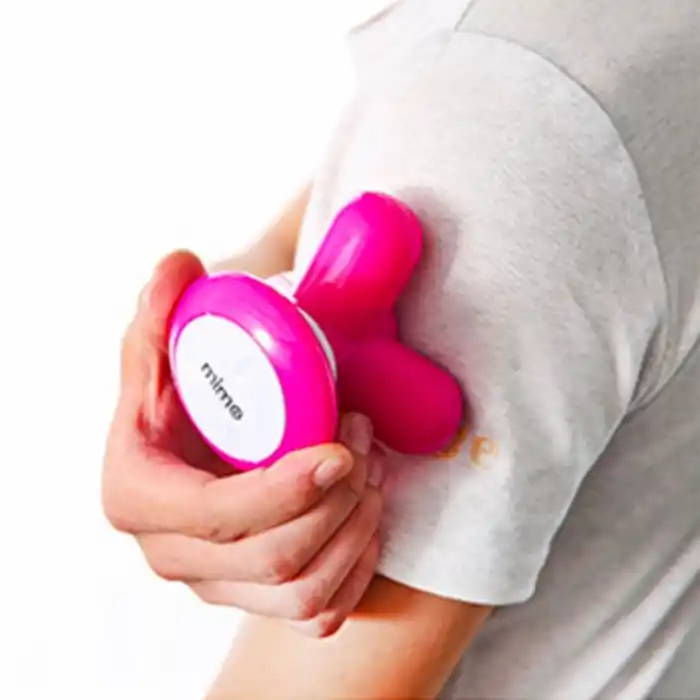 Ergonomik USB Şarjlı Mini El Masaj Aleti ile Rahatlatıcı Deneyim