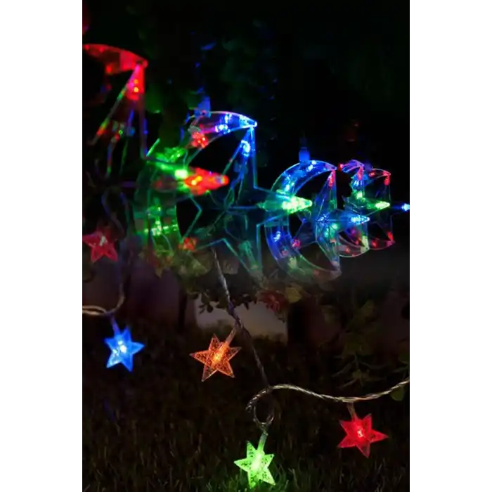 Şık Tasarım 20 LED Dekoratif Lambader 4 Metre