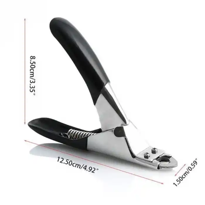 Ergonomik Kesim Uçlu Güvenli Tırnak Makası Evcil Hayvanlar İçin