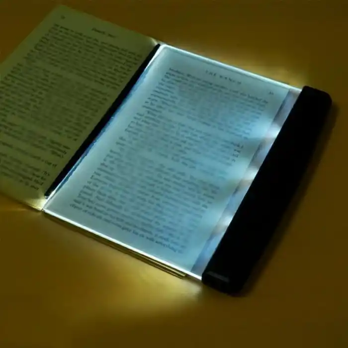 Ergonomik LED Panel Kitap Okuma Lambası ile Göz Yormayan