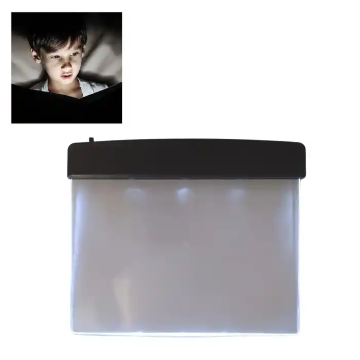 Ergonomik LED Panel Kitap Okuma Lambası ile Göz Yormayan
