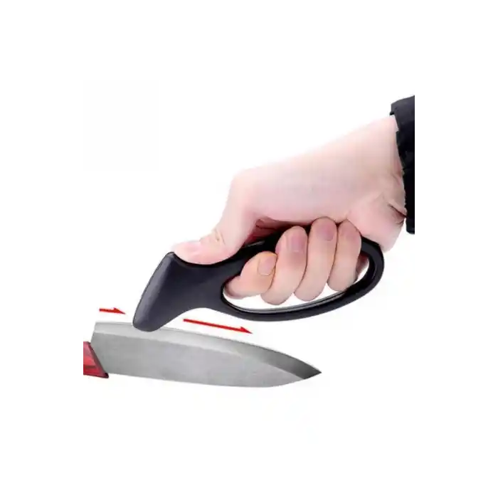 Ergonomik Tasarımlı Paslanmaz Çelik Manuel Bıçak Bileme Aleti