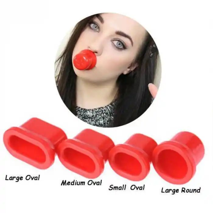 Ergonomik Dudak Dolgunlaştırıcı Pratik Oval Aparat - Medium Boy