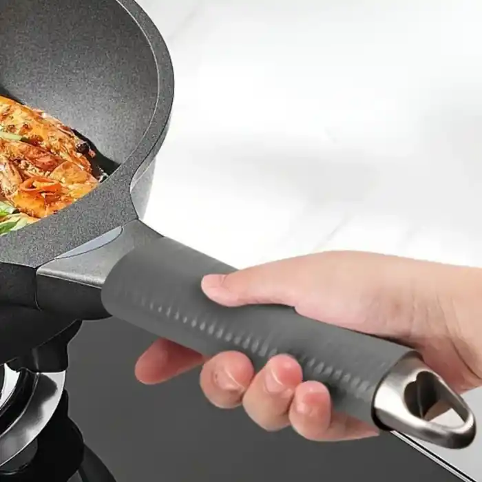 Ergonomik Isı İzolasyonlu Tava Kulp Koruma Aparatı