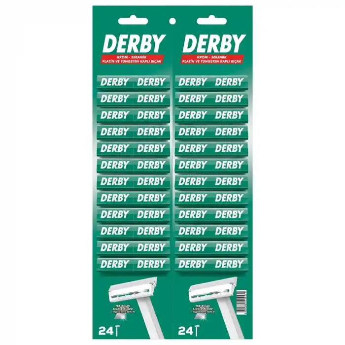 Tek Bıçaklı Derby Kartela 48li Set
