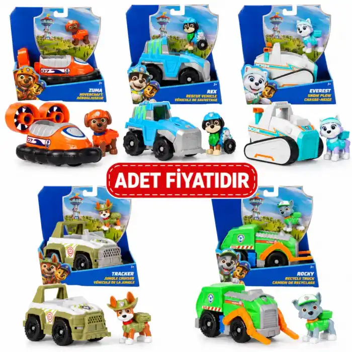 Görev Aracı Figürü 1 Adet Eğlenceli Tasarım