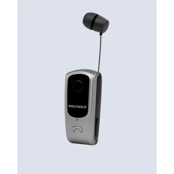 Ergonomik Geri Çekilebilir Bluetooth Kulaklık 10 Saat Konuşma Süresi
