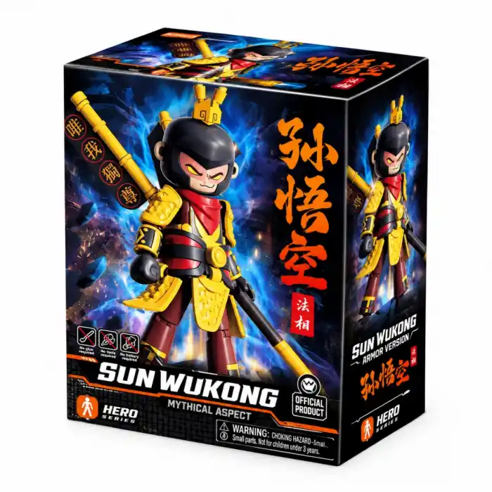Etkileyici Sun Wukong Figürü 1 Adet Koleksiyon
