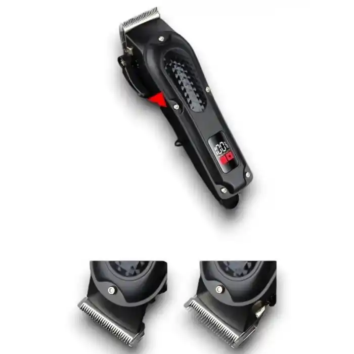 Ergonomik Tıraş Makinesi 750 Şarj Edilebilir 4 Tarak Başlığı