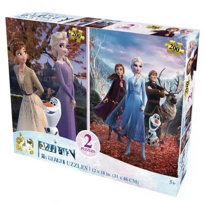 Eğlenceli İkili Puzzle 200 Parça Seti