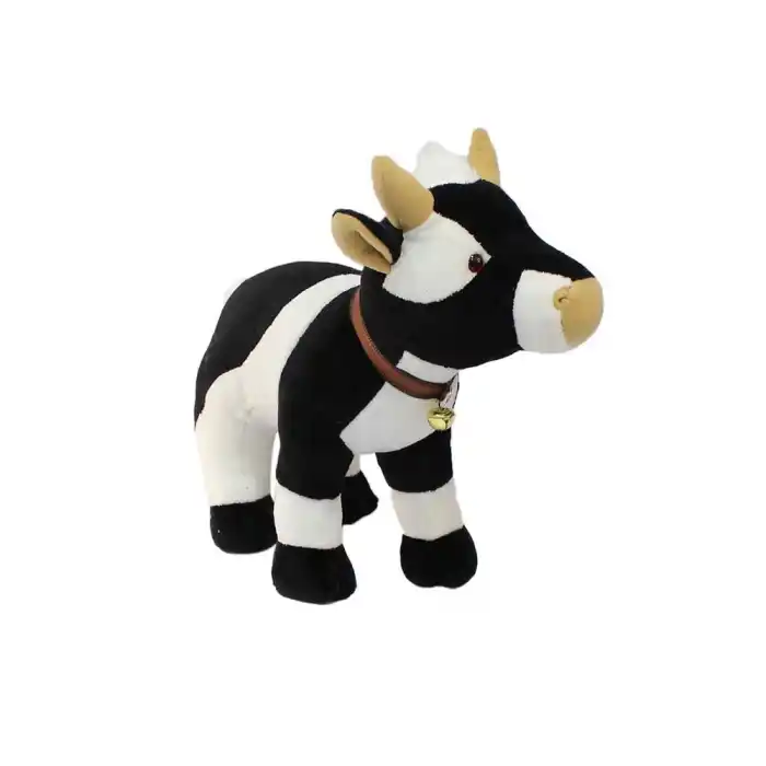 Sevimli İnek Peluş Oyuncak 45 cm Çocuklar İçin