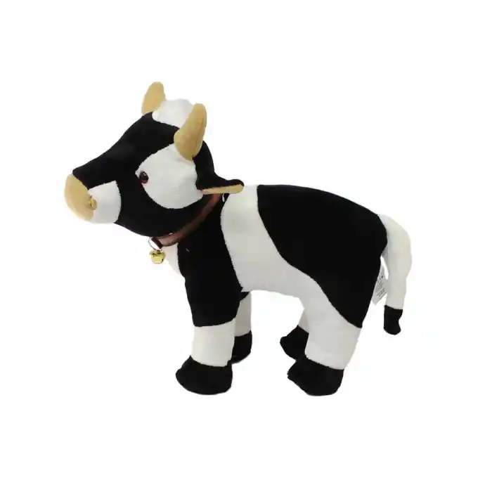 Sevimli İnek Peluş Oyuncak 45 cm Çocuklar İçin
