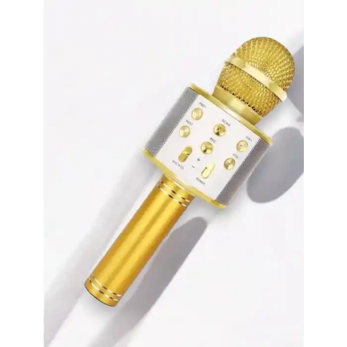 Kablosuz Karaoke Mikrofon Bluetooth 10m Uyumlu