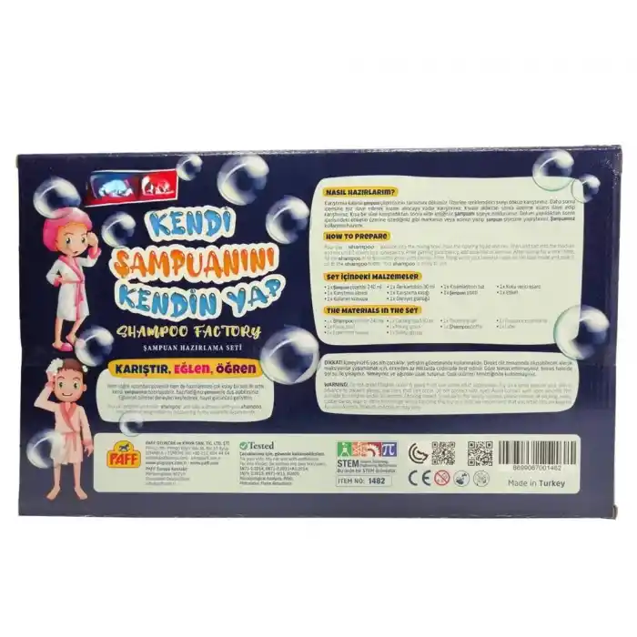 Şampuanınızı Yapabileceğiniz Set (Kendi Model)
