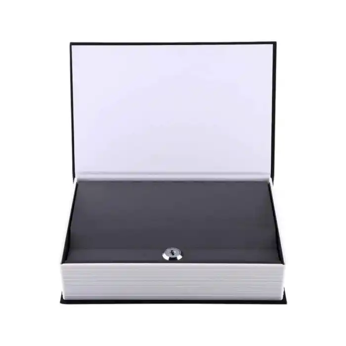 Kitap Görünümlü Gizli Kasa 18x11.5 cm Metal İç Yapı