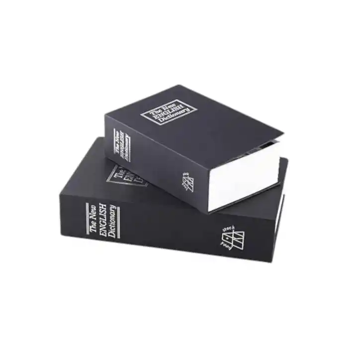 Kitap Görünümlü Gizli Kasa 18x11.5 cm Metal İç Yapı