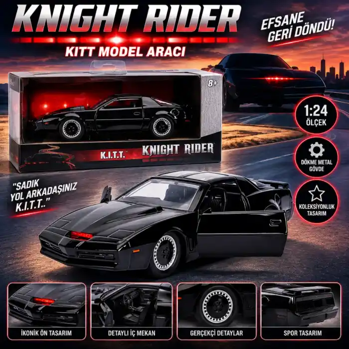 Kitt Araç Figürü 1 Adet Koleksiyon