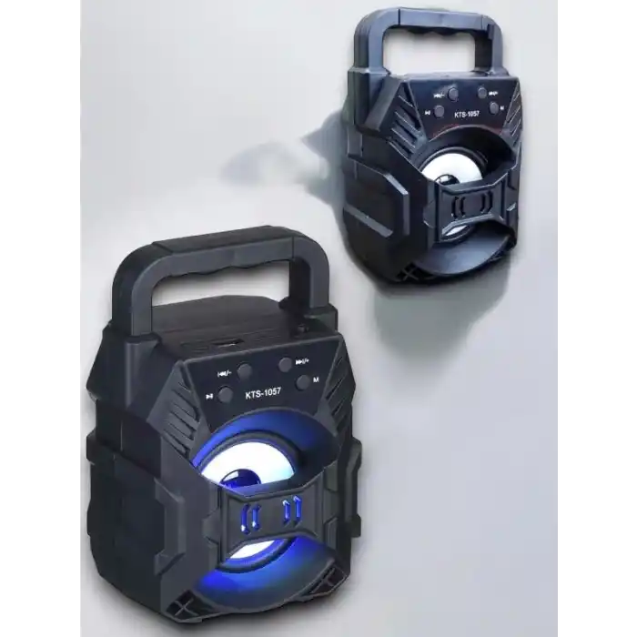 Taşınabilir Kablosuz Hoparlör 1057 Extra Bass 10 Metre