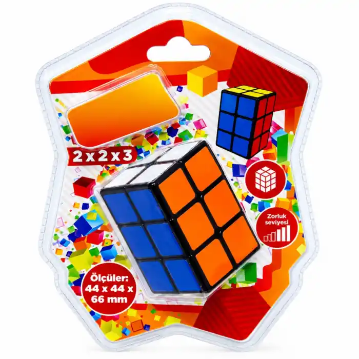 Zeka Geliştirici Kübirik Küp 2x2x3 Eğlenceli Oyun