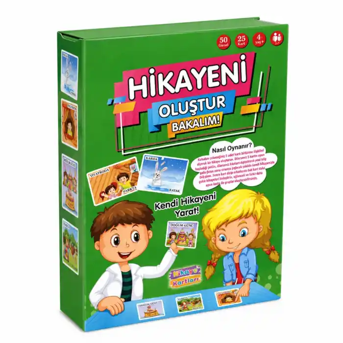 Hikaye Oluşturma Seti 1 Adet Yaratıcı Oyun