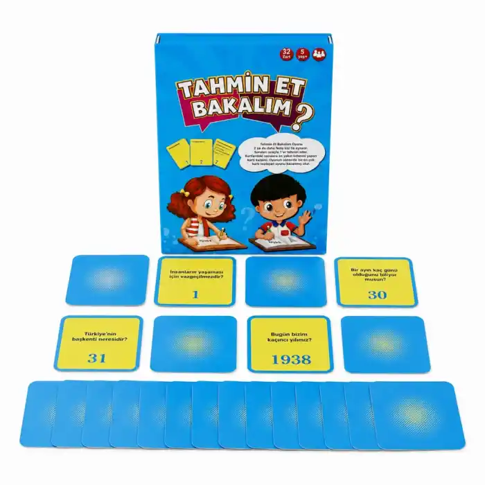 Eğlenceli Tahmin Oyunu 1 Adet Aile Eğlencesi