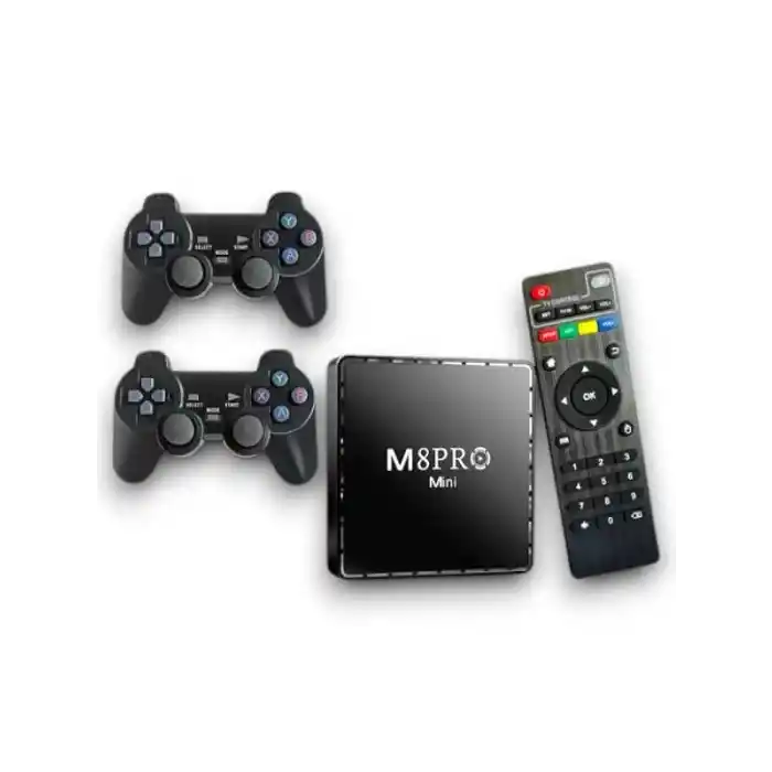 Ultra HD Oyun Konsolu 64 GB M8 Pro TV Box
