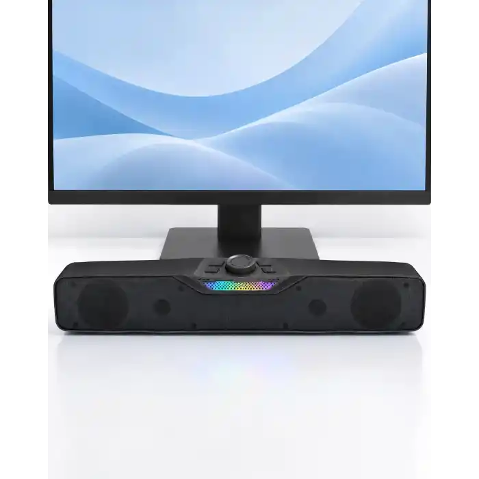 Şık Tasarımlı Bluetooth Soundbar Hoparlör 6W Siyah