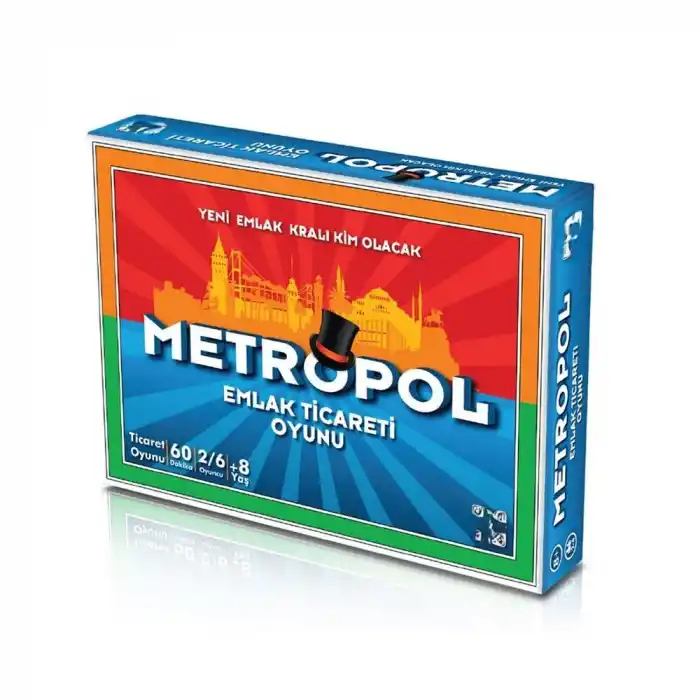 Eğlenceli Metropol Emlak Ticaret Oyunu 1 Adet