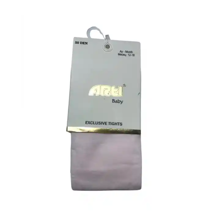 Muz Desenli Micro Külotlu Çorap 1 Adet Pembe
