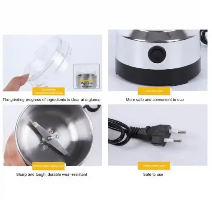 Ultra İnce Mini Elektrikli Kahve Öğütücü 1 Adet