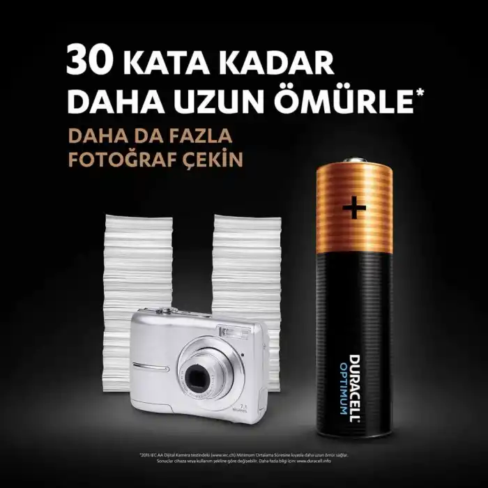 Optimum AA Kalem Pil 4lü Set Enerji İhtiyacınız İçin