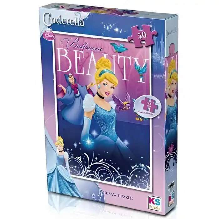 Eğlenceli Cinderella 50 Parça Puzzle
