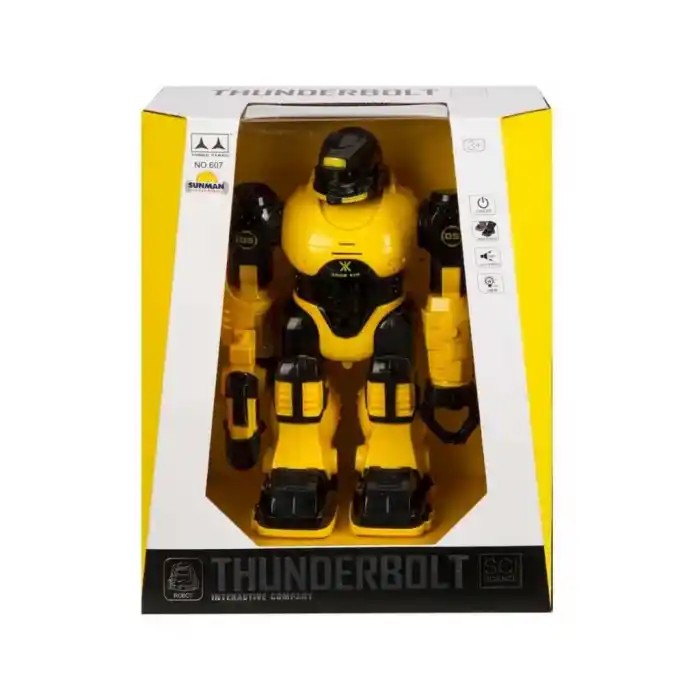 Sesli Işıklı Robot 25 cm Eğlenceli Oyun Arkadaşı