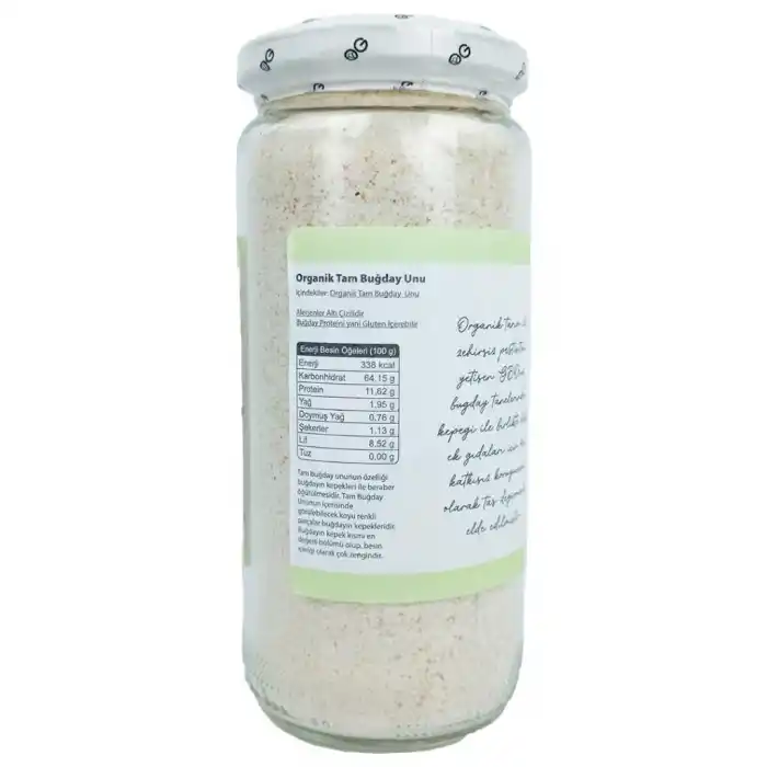 Tam Buğday Unu 250 Gr Doğal Ürün