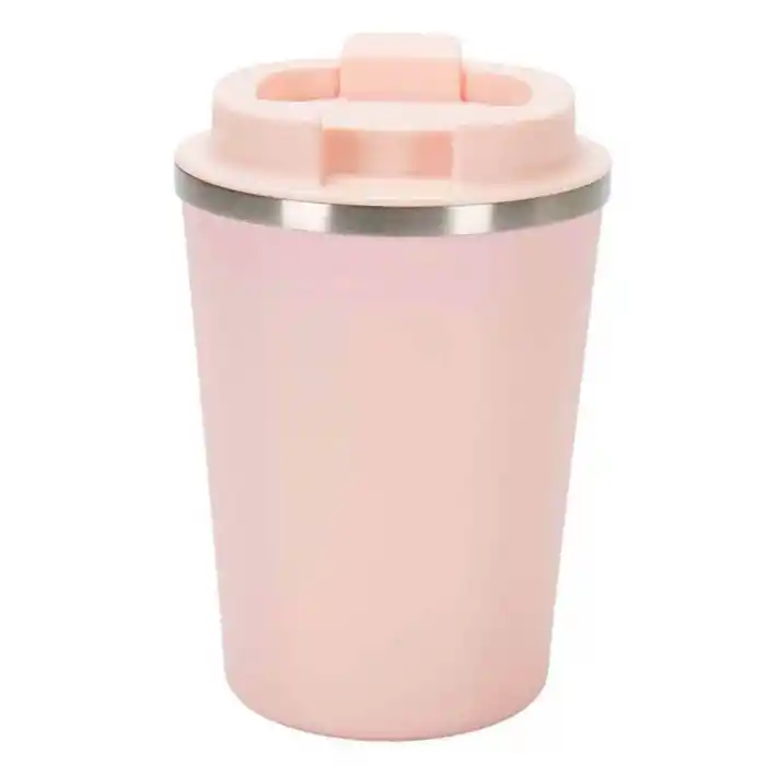 Şık Paslanmaz Çelik Kahve Termos Bardağı 380 ml