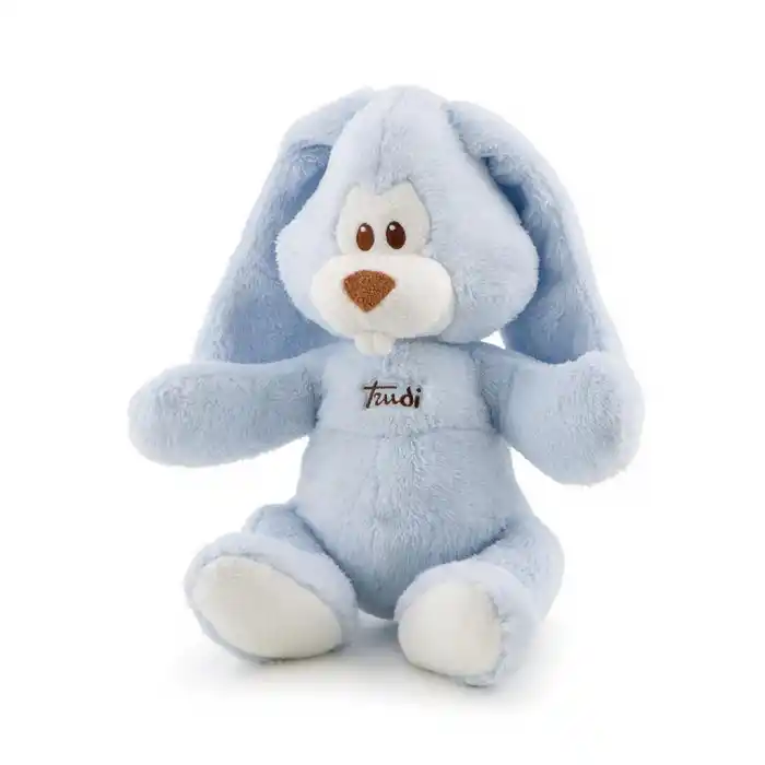 Sevimli Peluş Tavşan 26 cm Mavi Renkli Oyuncak