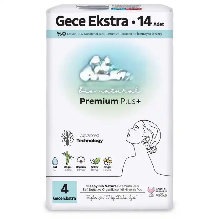 Ekstra Konforlu Gece Ped 14 Adet