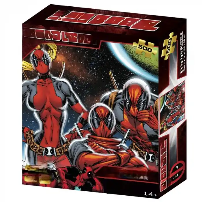 Eğlenceli 500 Parça Puzzle Seti