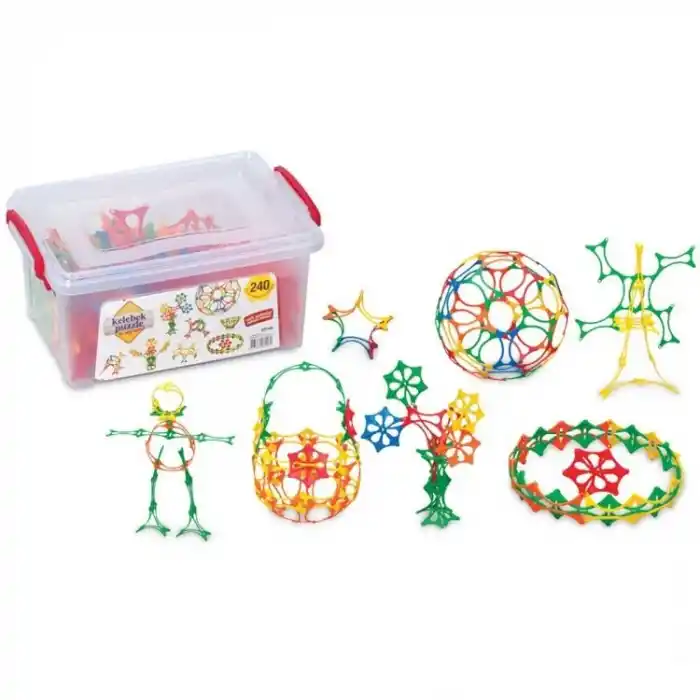 Eğlenceli Puzzle Küçük Boy 240 Parça Eğlence Seti