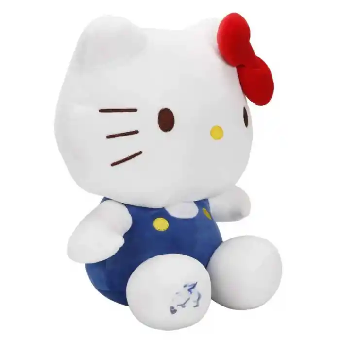 Mavi Tulumlu Peluş 35 cm Sevimli Oyuncak