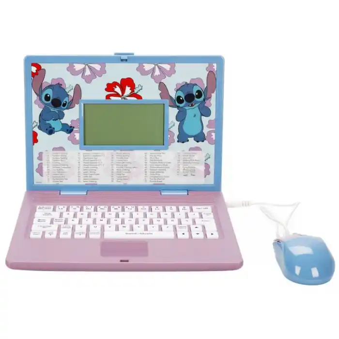 Eğlenceli Stitch İngilizce Türkçe Laptop 1 Adet