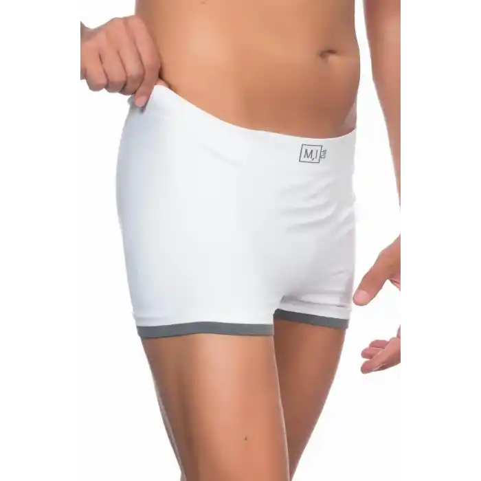 Soft Erkek Boxer - Beyaz - TCX29402