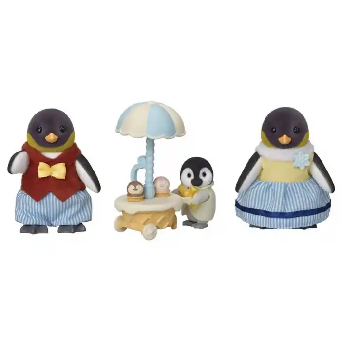 Eğlenceli Penguen Ailesi 1 Adet Sylvanian Families